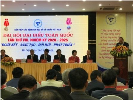 Đại hội đại biểu toàn quốc Liên hiệp các Hội KH&KT Việt Nam lần thứ VIII (2020-2025) đã thành công tốt đẹp