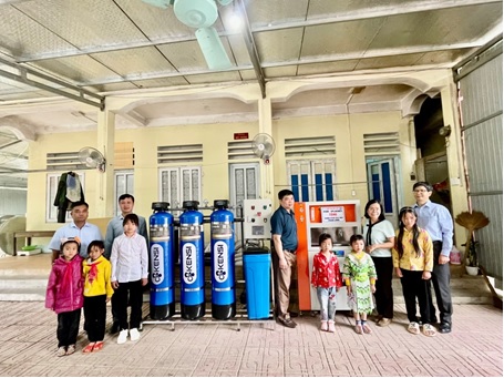 Hà Giang: Bàn giao hệ thống cấp nước sạch và thiết bị CNTT Đan Mạch tài trợ