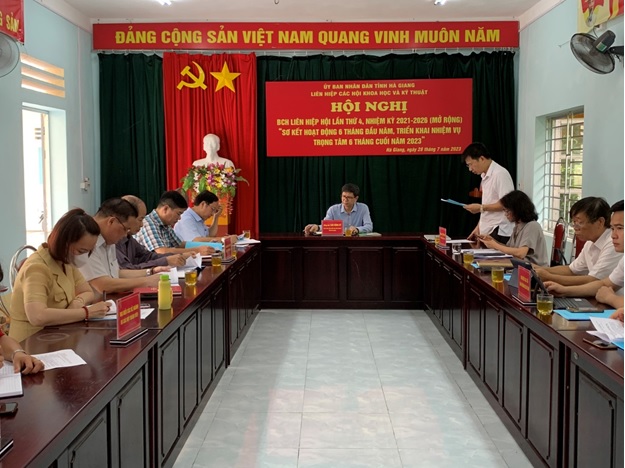 Hội nghị Ban chấp hành Liên hiệp các Hội Khoa học và Kỹ thuật  tỉnh Hà Giang lần thứ 12, nhiệm kỳ 2011-2016 thành công tốt đẹp