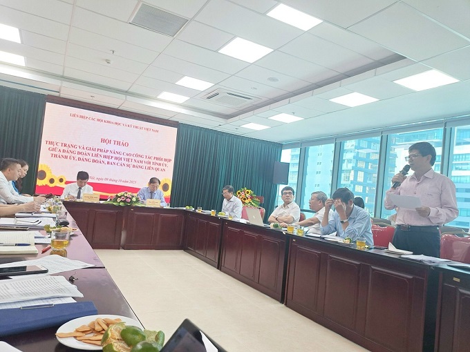 Tìm giải pháp nâng cao hiệu quả hoạt động hợp tác, phối hợp của Đảng đoàn Liên hiệp Hội Việt Nam