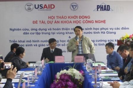 Liên hiệp Hội Hà Giang khởi động dự ánkhoa học công nghệ 