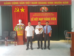 Chi bộ Liên hiệp Hội Hà Giang tổ chức Lễ kết nạp Đảng viên mới