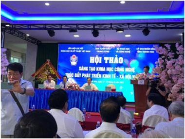 Hội thảo khoa học Sáng tạo khoa học và công nghệ thúc đẩy phát triển kinh tế - xã hội Việt Nam
