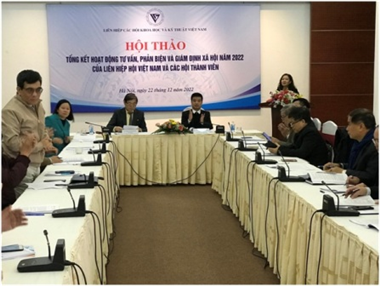 Tổng kết hoạt động tư vấn, phản biện và giám định năm 2022 của Liên hiệp Hội Việt Nam